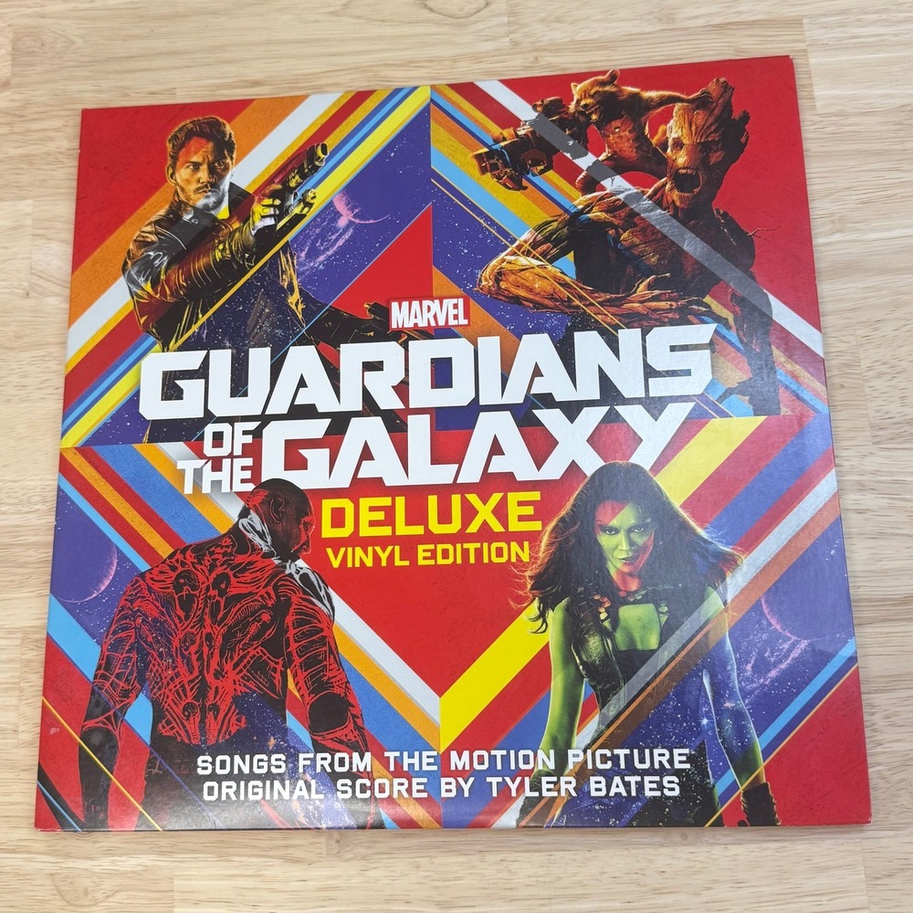 Guardians of the Galaxy Deluxe‎ Vinyl Edition Red Yellow 2LP Soundtrack Score